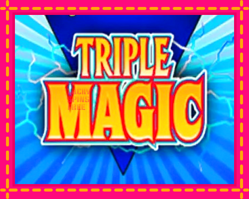 Triple Magic: chơi trực tuyến mà không cần đăng ký