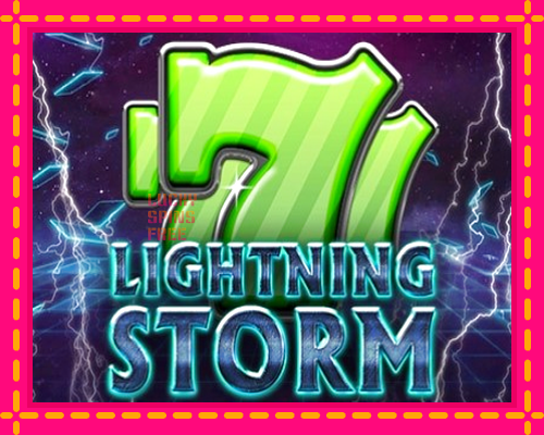 Lightning Storm: chơi trực tuyến mà không cần đăng ký