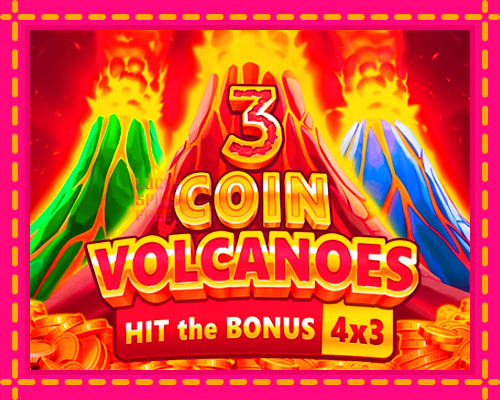 3 Coin Volcanoes: chơi trực tuyến mà không cần đăng ký