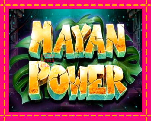 Mayan Power: chơi trực tuyến mà không cần đăng ký