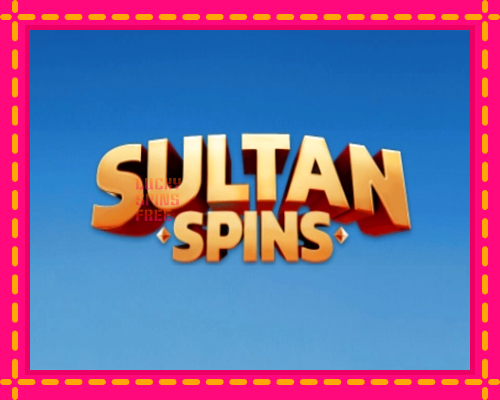 Sultan Spins: chơi trực tuyến mà không cần đăng ký