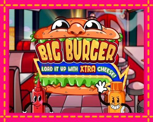 Big Burger Load it up with Xtra Cheese: chơi trực tuyến mà không cần đăng ký