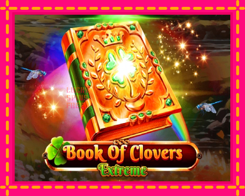 Book of Clovers - Extreme: chơi trực tuyến mà không cần đăng ký