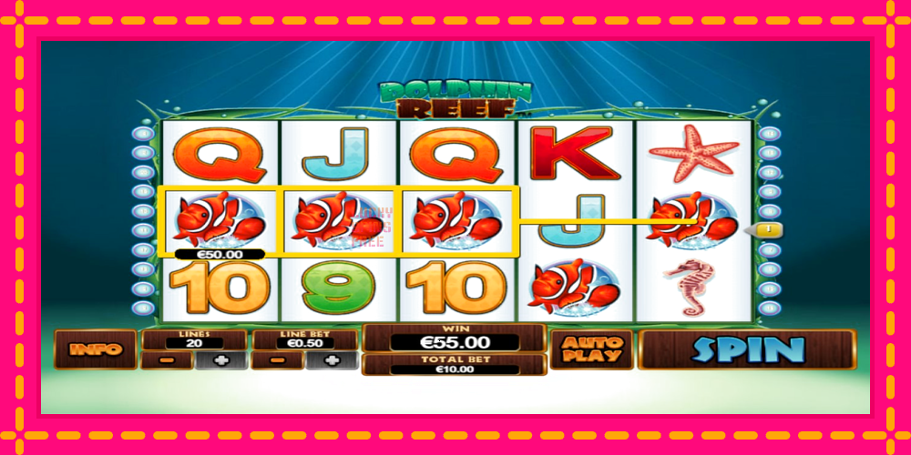 Dolphin Reef - thiết bị chơi game với phần thưởng độc đáo, hình ảnh 2