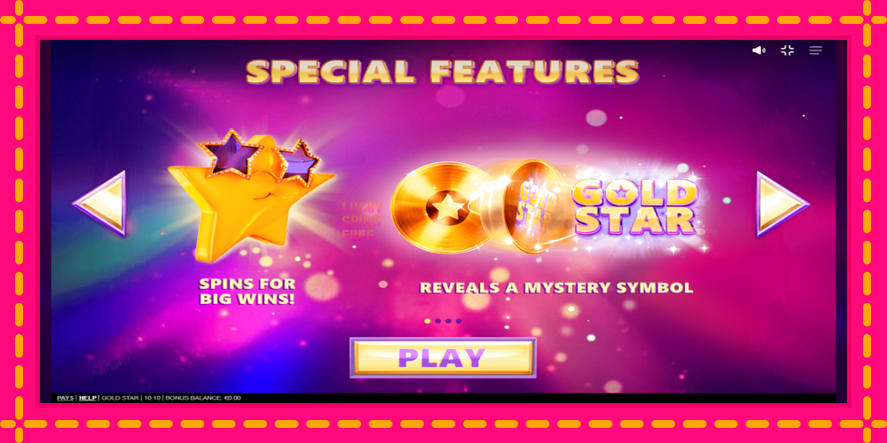 Gold Star - thiết bị chơi game với phần thưởng độc đáo, hình ảnh 1