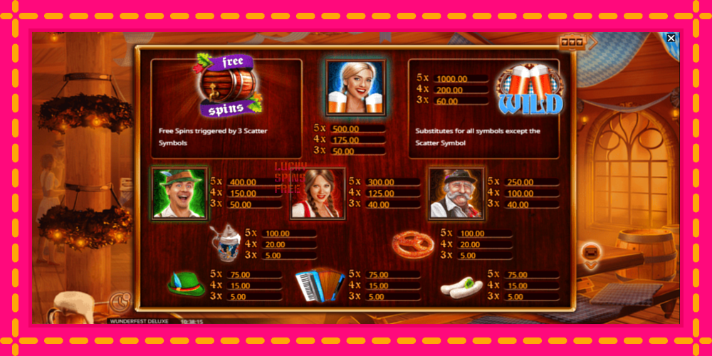 Wunderfest Deluxe - thiết bị chơi game với phần thưởng độc đáo, hình ảnh 5