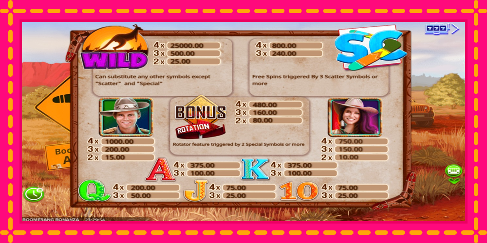 Boomerang Bonanza - thiết bị chơi game với phần thưởng độc đáo, hình ảnh 4