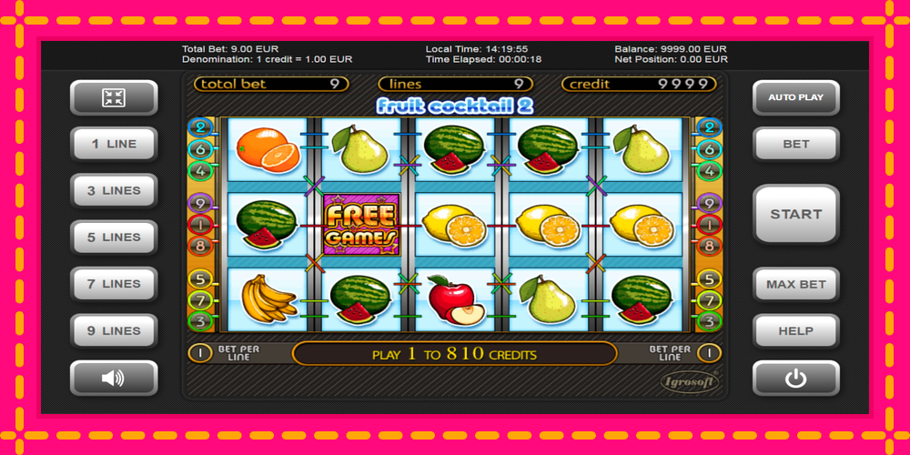 Fruit Cocktail 2 - thiết bị chơi game với phần thưởng độc đáo, hình ảnh 1