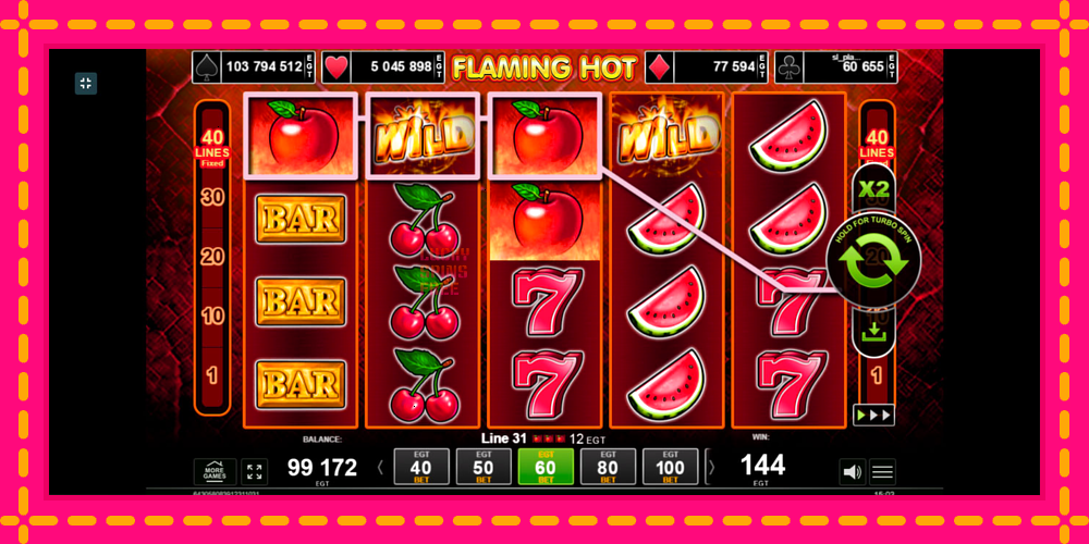 Flaming Hot - thiết bị chơi game với phần thưởng độc đáo, hình ảnh 7