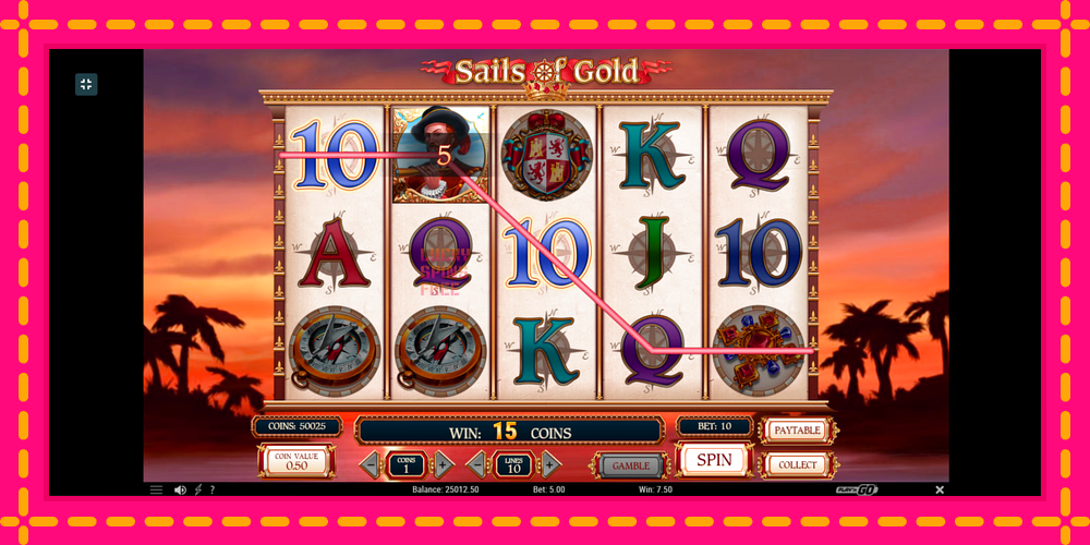 Sails of Gold - thiết bị chơi game với phần thưởng độc đáo, hình ảnh 5