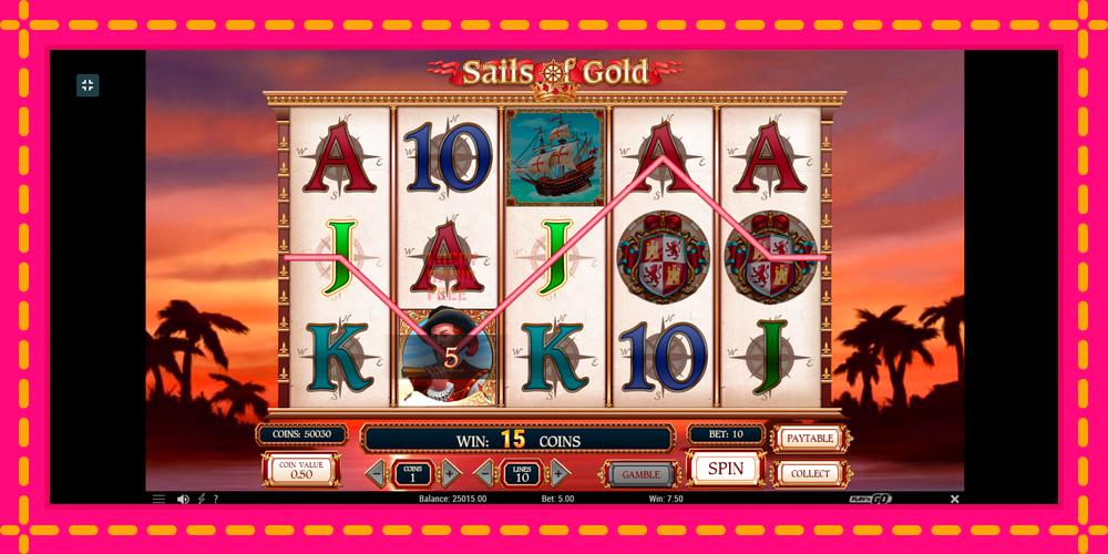 Sails of Gold - thiết bị chơi game với phần thưởng độc đáo, hình ảnh 6