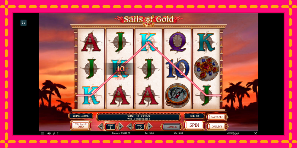 Sails of Gold - thiết bị chơi game với phần thưởng độc đáo, hình ảnh 7