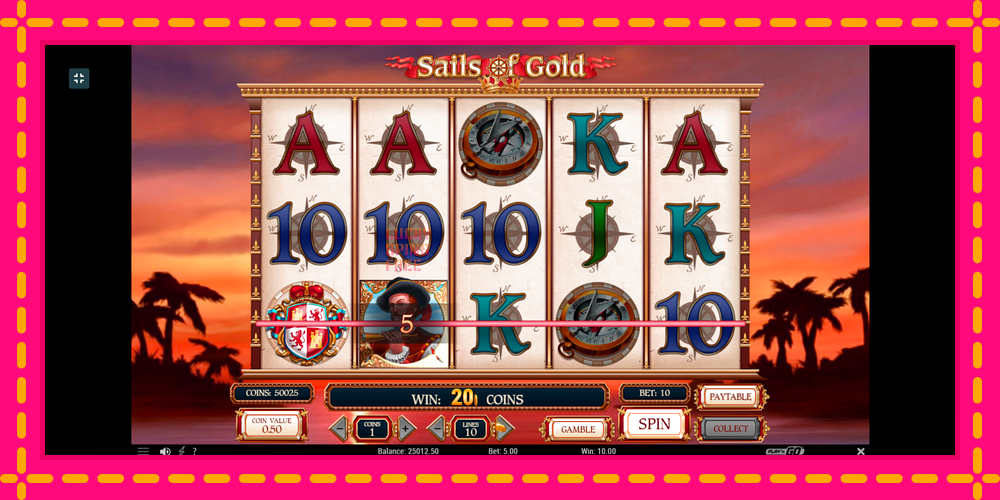 Sails of Gold - thiết bị chơi game với phần thưởng độc đáo, hình ảnh 8