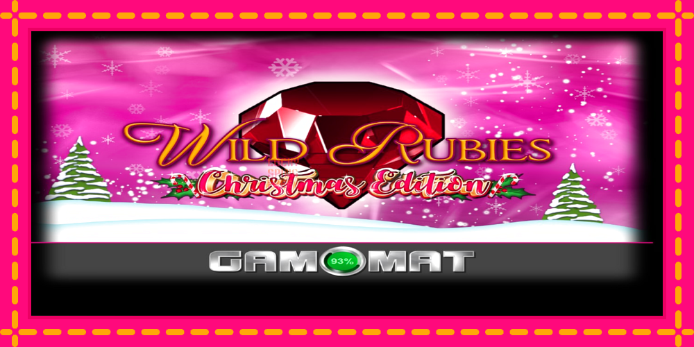 Wild Rubies Сhristmas Edition - thiết bị chơi game với phần thưởng độc đáo, hình ảnh 1