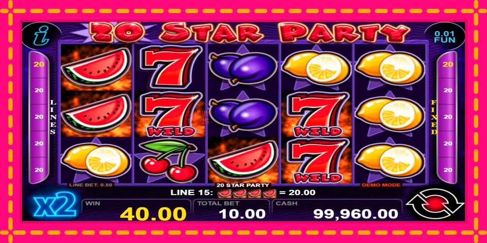 20 Star Party - thiết bị chơi game với phần thưởng độc đáo, hình ảnh 3