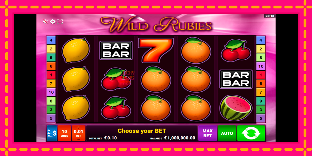 Wild Rubies - thiết bị chơi game với phần thưởng độc đáo, hình ảnh 2