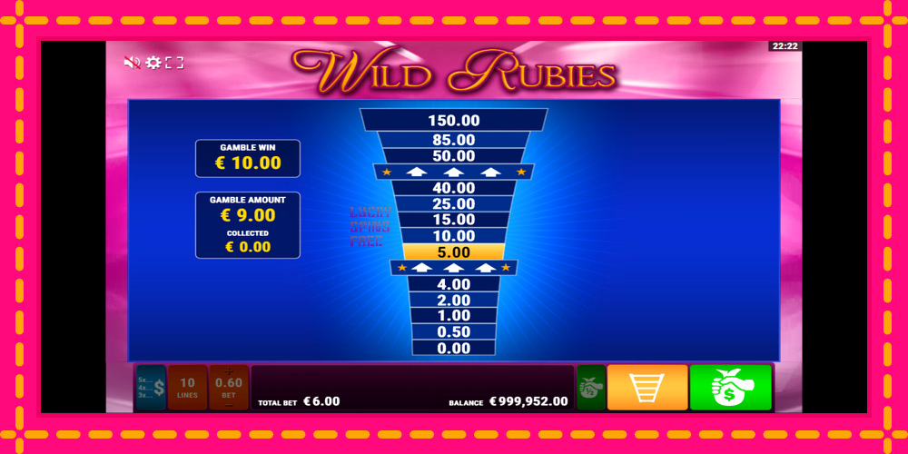 Wild Rubies - thiết bị chơi game với phần thưởng độc đáo, hình ảnh 6