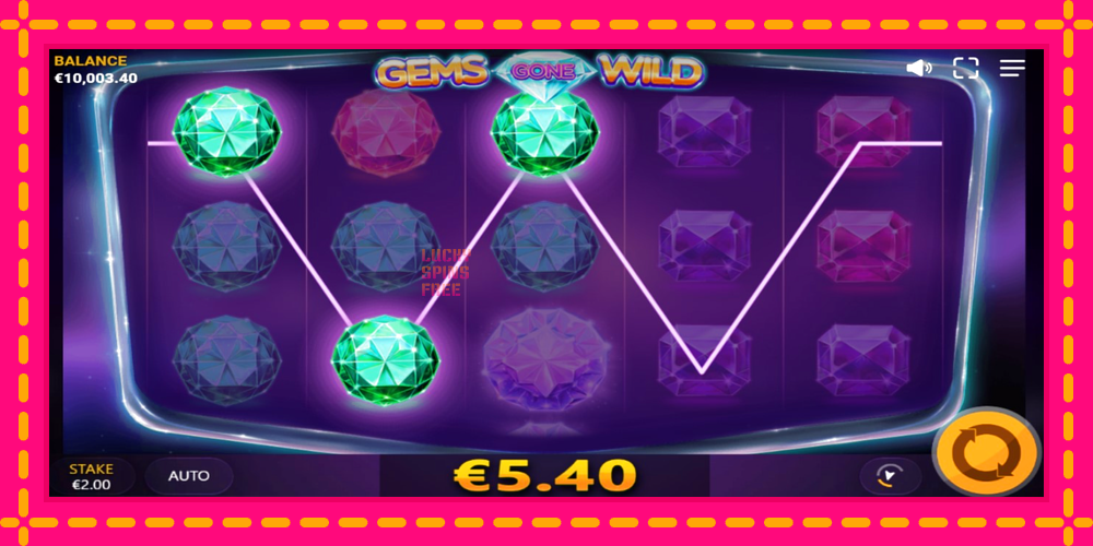 Gems Gone Wild - thiết bị chơi game với phần thưởng độc đáo, hình ảnh 2