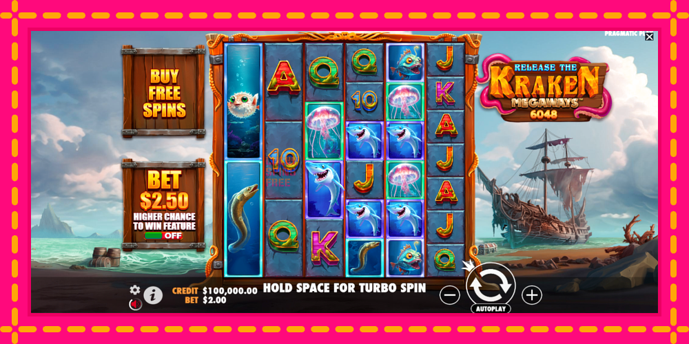 Release the Kraken Megaways - thiết bị chơi game với phần thưởng độc đáo, hình ảnh 2