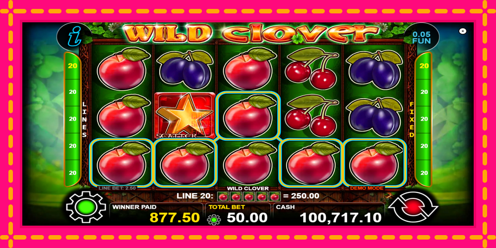 Wild Clover - thiết bị chơi game với phần thưởng độc đáo, hình ảnh 3