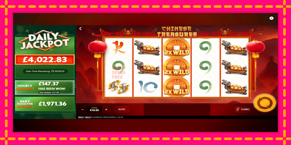 Chinese Treasures - thiết bị chơi game với phần thưởng độc đáo, hình ảnh 2