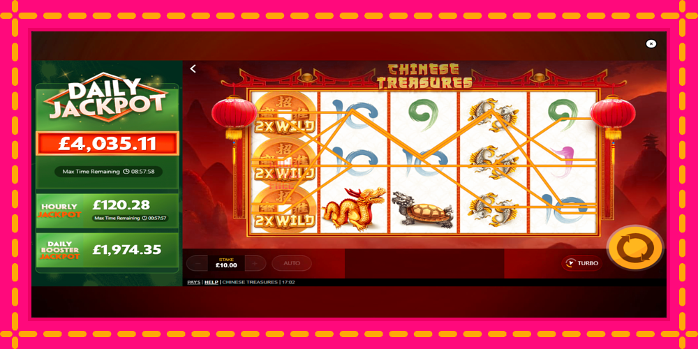 Chinese Treasures - thiết bị chơi game với phần thưởng độc đáo, hình ảnh 4