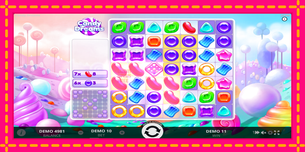 Candy Dreams - thiết bị chơi game với phần thưởng độc đáo, hình ảnh 3