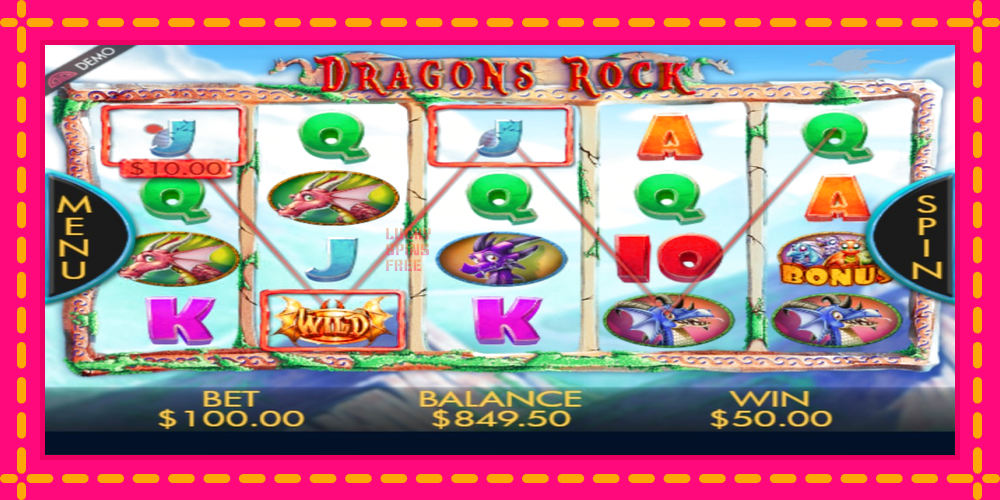 Dragons Rock - thiết bị chơi game với phần thưởng độc đáo, hình ảnh 3