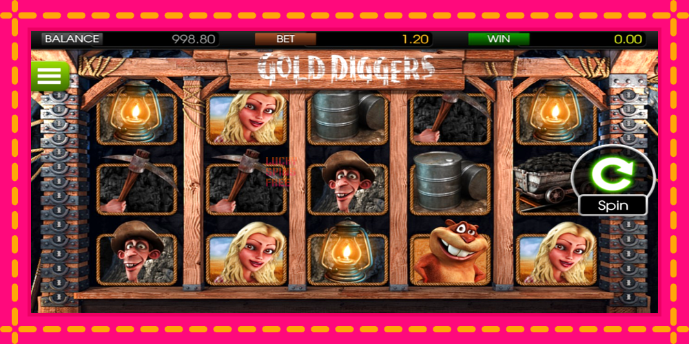 Gold Diggers - thiết bị chơi game với phần thưởng độc đáo, hình ảnh 1