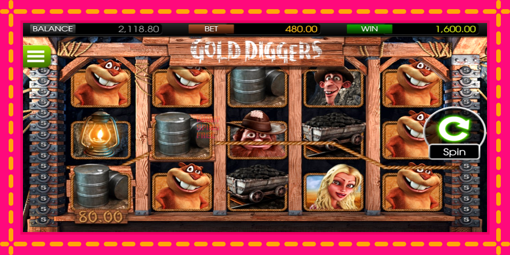 Gold Diggers - thiết bị chơi game với phần thưởng độc đáo, hình ảnh 2