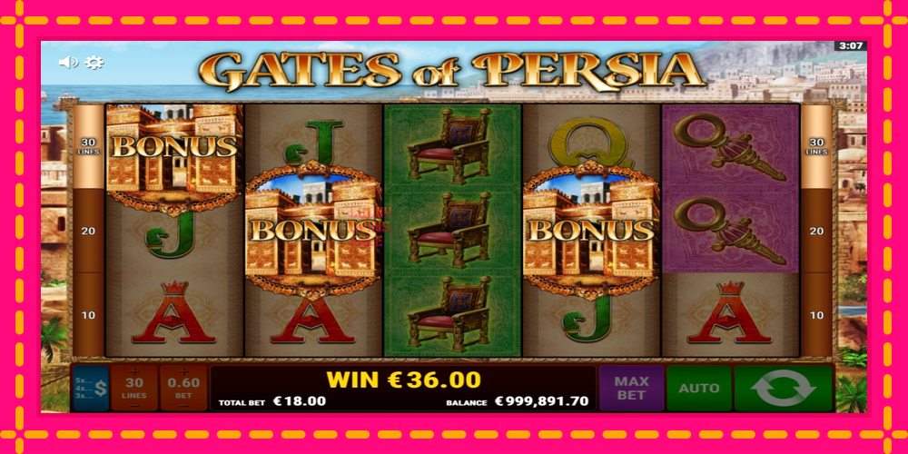 Gates of Persia - thiết bị chơi game với phần thưởng độc đáo, hình ảnh 2