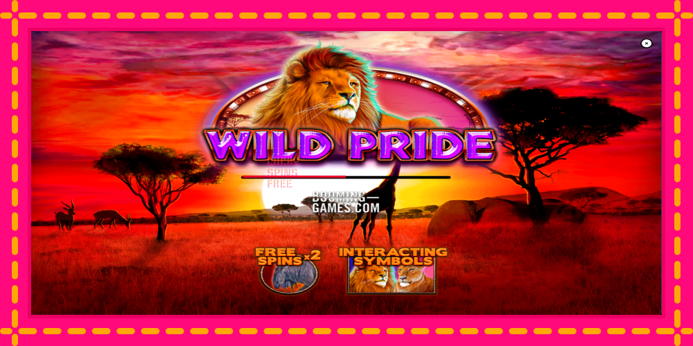 Wild Pride - thiết bị chơi game với phần thưởng độc đáo, hình ảnh 1