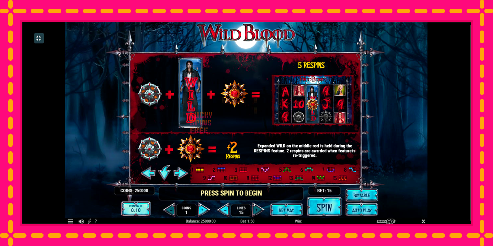 Wild Blood - thiết bị chơi game với phần thưởng độc đáo, hình ảnh 10