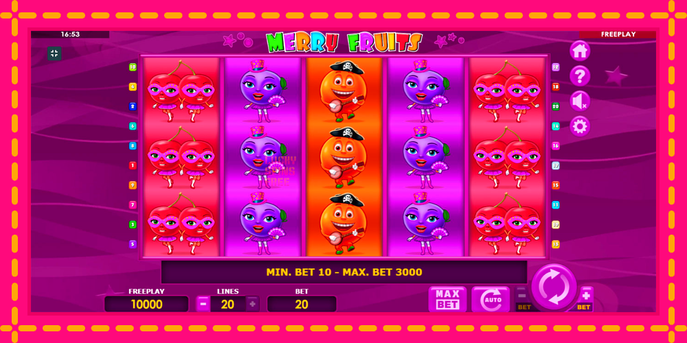 Merry Fruits - thiết bị chơi game với phần thưởng độc đáo, hình ảnh 1