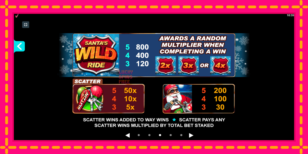 Santas Wild Ride - thiết bị chơi game với phần thưởng độc đáo, hình ảnh 7