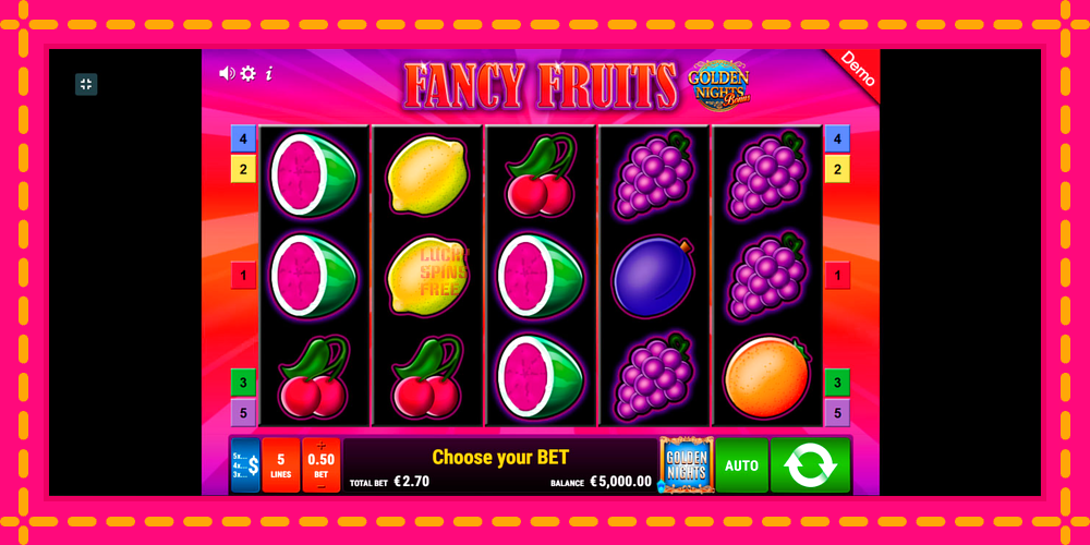 Fancy Fruits GDN - thiết bị chơi game với phần thưởng độc đáo, hình ảnh 1