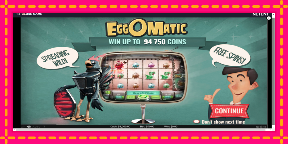 EggOMatic - thiết bị chơi game với phần thưởng độc đáo, hình ảnh 1