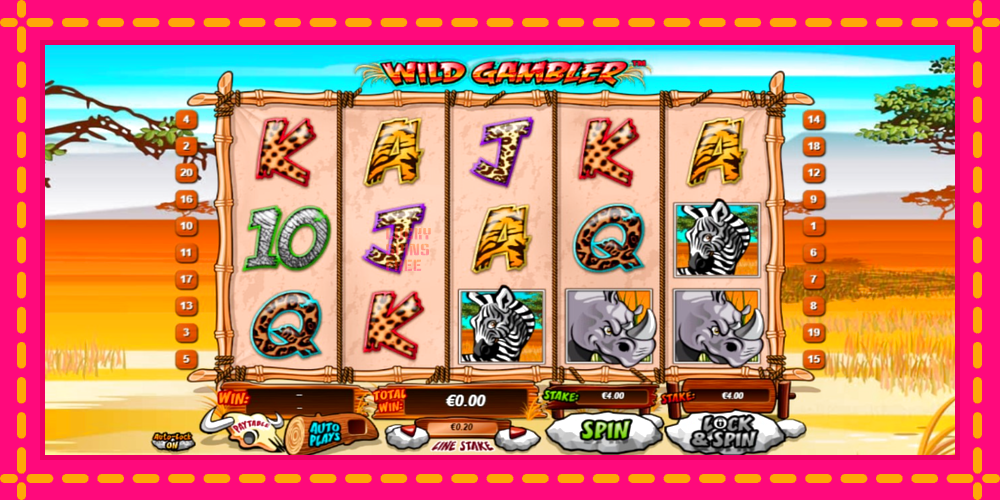 Wild Gambler - thiết bị chơi game với phần thưởng độc đáo, hình ảnh 1