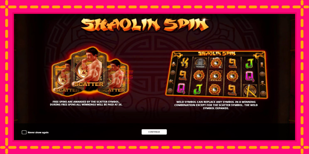 Shaolin Spin - thiết bị chơi game với phần thưởng độc đáo, hình ảnh 1