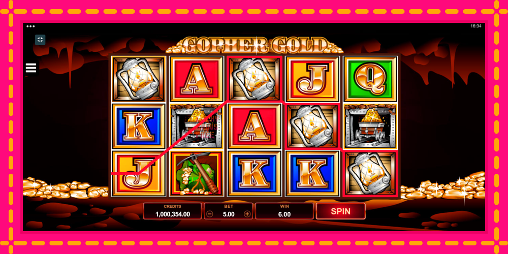 Gopher Gold - thiết bị chơi game với phần thưởng độc đáo, hình ảnh 4