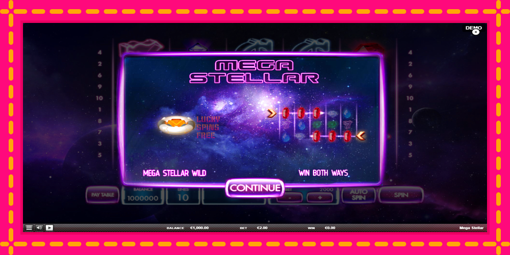 Mega Stellar - thiết bị chơi game với phần thưởng độc đáo, hình ảnh 1