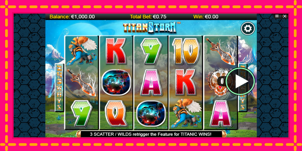 Titan Storm - thiết bị chơi game với phần thưởng độc đáo, hình ảnh 1