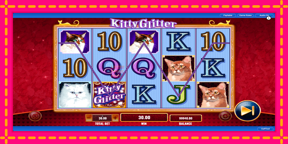 Kitty Glitter - thiết bị chơi game với phần thưởng độc đáo, hình ảnh 3