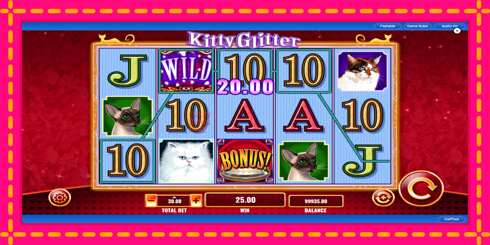 Kitty Glitter - thiết bị chơi game với phần thưởng độc đáo, hình ảnh 4