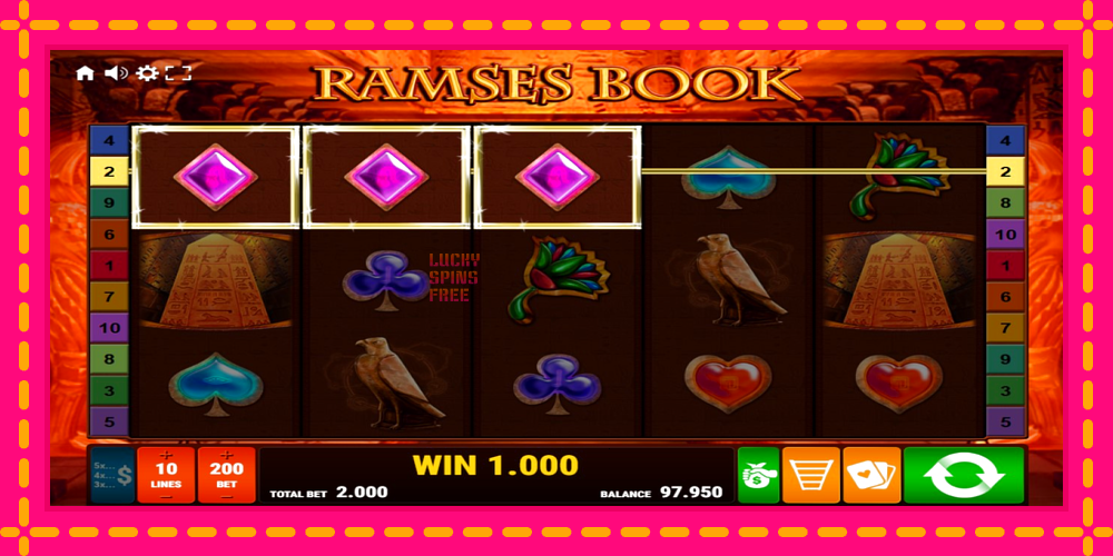 Ramses Book - thiết bị chơi game với phần thưởng độc đáo, hình ảnh 2