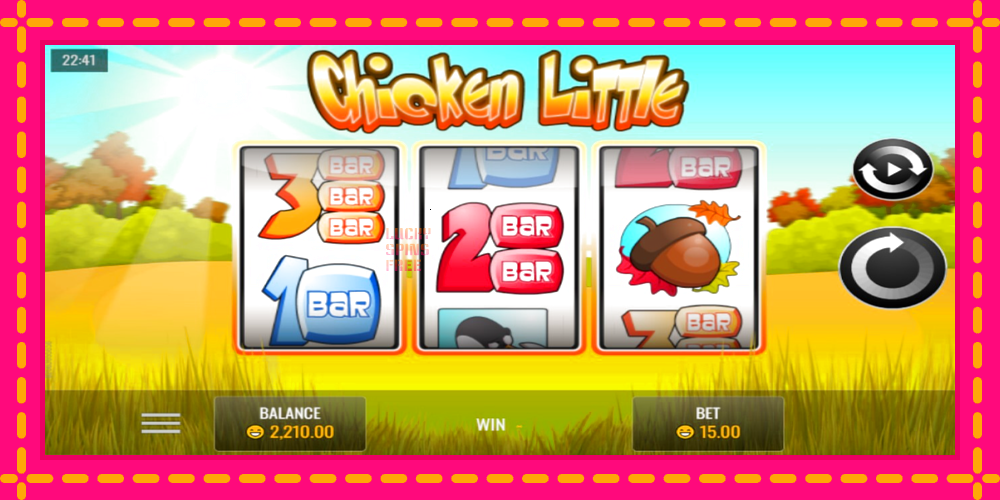 Chicken Little - thiết bị chơi game với phần thưởng độc đáo, hình ảnh 1