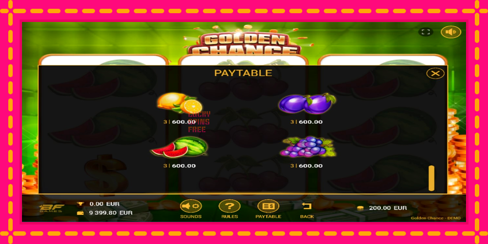 Golden Chance - thiết bị chơi game với phần thưởng độc đáo, hình ảnh 4