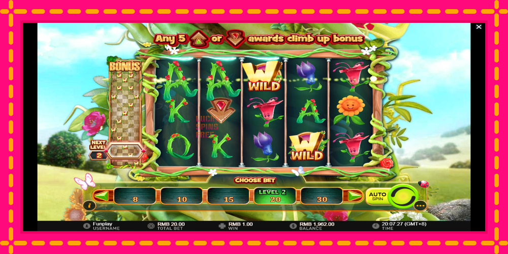 Wilds and the Beanstalk - thiết bị chơi game với phần thưởng độc đáo, hình ảnh 4