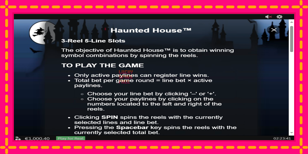 Haunted House - thiết bị chơi game với phần thưởng độc đáo, hình ảnh 4