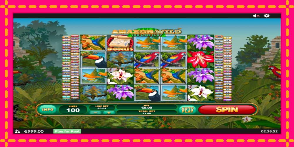 Amazon Wild - thiết bị chơi game với phần thưởng độc đáo, hình ảnh 1